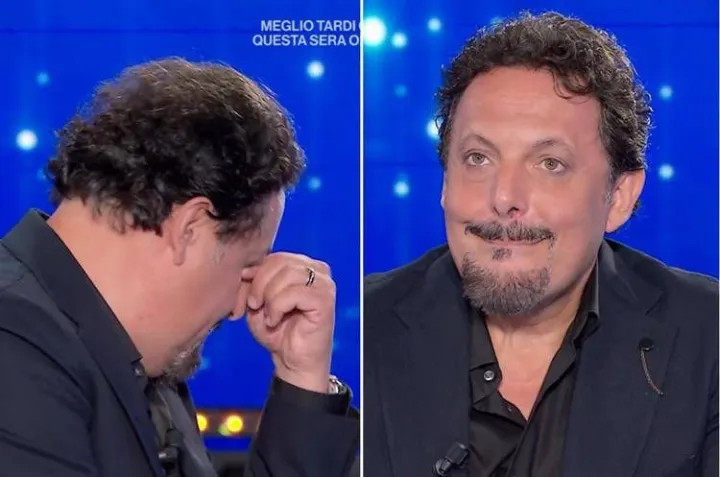 Domenica In, Enrico Brignano e la commozione: 