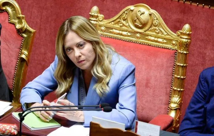 Meloni in Senato: 