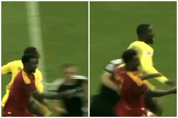 Borussia Dortmund-Roma, Ndicka travolto... dall'arbitro